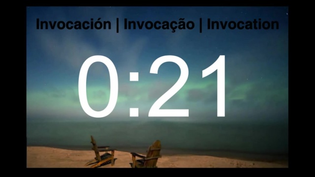 Timer for Discursive Meditation  9 minutes 